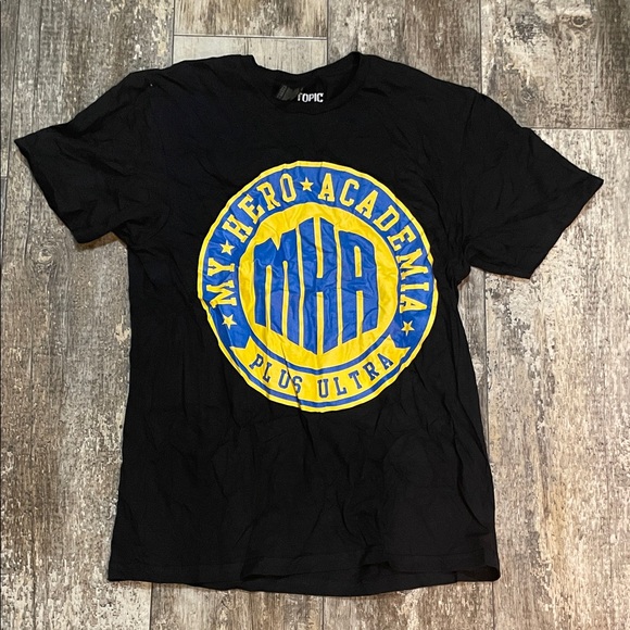 My Hero Academia Black Graphic T-Shirt - Picture 1 of 1